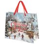 НГ Пакет подарочный бумажный (26х32х13) ассорти Winter Wonderland 1/12/144