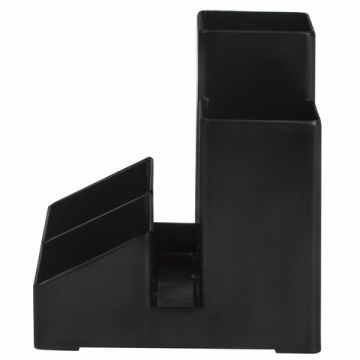 Подставка-органайзер 109х95х101,5мм 5 отделений черная Contract Brauberg 1/12