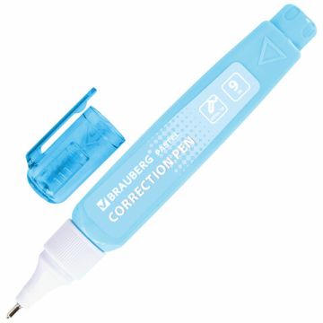 Корректор-ручка 9мл в пастельном корпусе BRAUBERG PASTEL 1/12 (клиент)