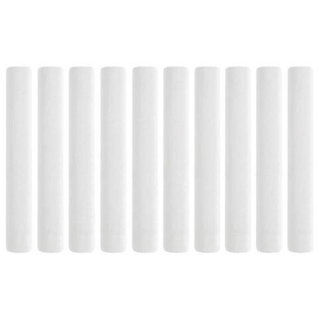 Мелки школьные белые 10шт  круглый мягкий АКАДЕМИЯ BRAUBERG 1/98