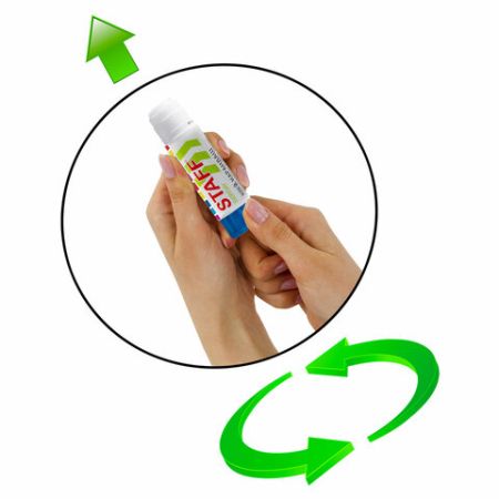 Клей-карандаш 24г STAFF EVERYDAY 1/24/648