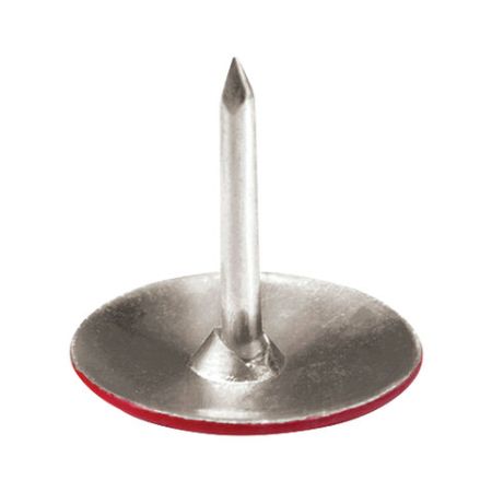 Кнопки канцелярские 10мм (50шт) металлические цветные Brauberg 1/100