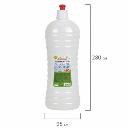 Отбеливатель Белизна-гель 1л ЛЮБАША 1/14 (клиент)