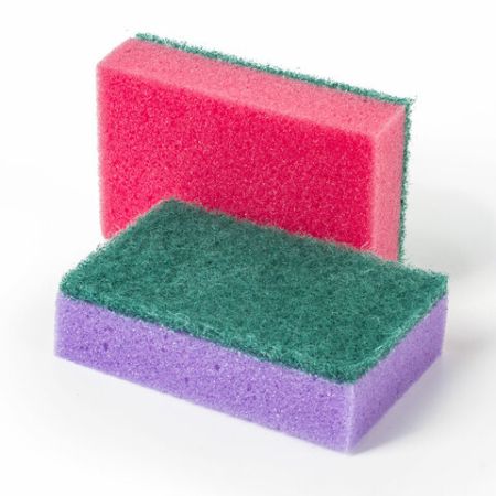 Губка для посуды макси (5шт) 96х64х27мм ЛАЙМА MAXI 1/72