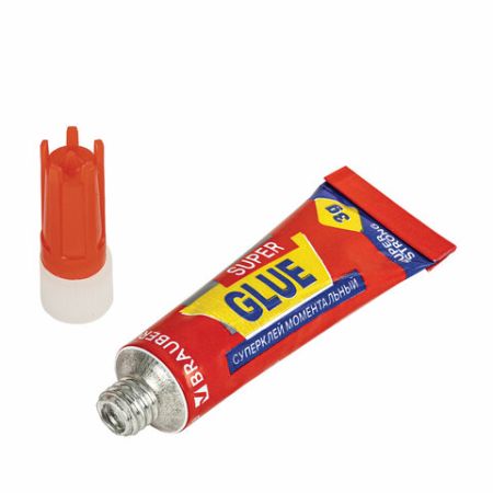 Клей моментальный (суперклей) BRAUBERG, 3г, ПРОЧНЫЙ, отрывная мультикарта, 605566