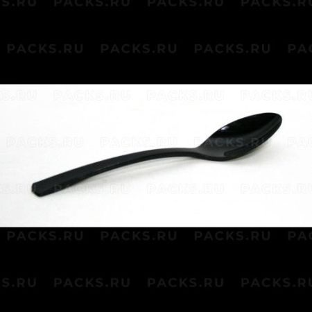 Одноразовая Ложка столовая 180мм черная Премиум/компакт ВЗЛП 50/2500