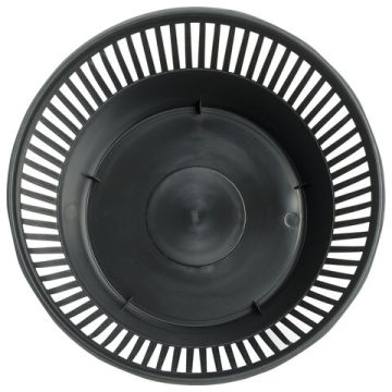 Корзина для бумаг 9л черная сетчатая STAFF Basic Эконом 1/16 (Клиент)