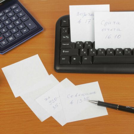 Блок для записей 8х8х4 белый непрокл. STAFF 1/36