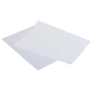 Пергамент для выпечки в листах (40смх60см) силикон белый LAIMA 500л 1/5