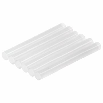 Клеевые стержни d-11 мм длина 100 мм прозр  компл 6 штук BRAUBERG европодвес 1/50/100