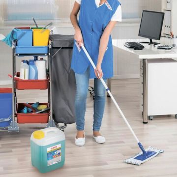 Средство жидкое 5л для мытья пола ЛАЙМА PROFESSIONAL Морской бриз 1/4