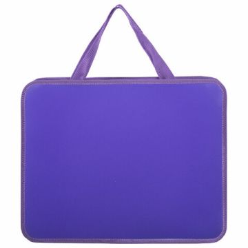 Папка на молнии с ручками А4 пластик 1 отделение, на молнии, ширина 80мм Юнландия 1/30