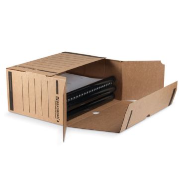 Короб архивный с клапаном А4 (260х325мм) 150мм до 1400л BRAUBERG 1/50 (клиент)