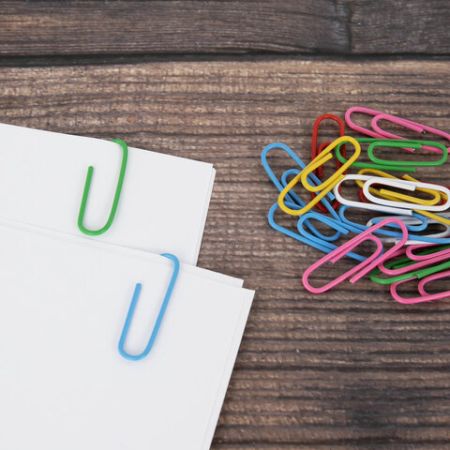 Скрепки 28мм 70шт цветные STAFF 1/10/500 (Клиент)