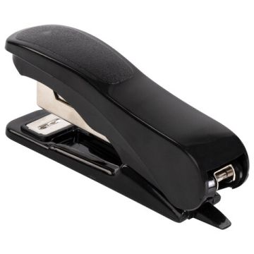 Степлер №10 до 12л с антистеплером черный STAFF EVERYDAY 1/12
