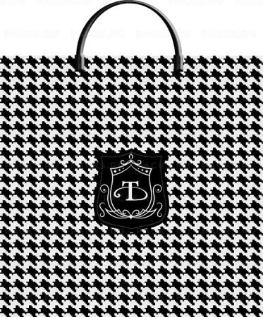 Пакет с пластмассовыми ручками (36х37)-100 Шанель Тико 10/100