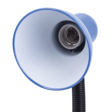 Светильник настольный SONNEN OU-203 на подставке цоколь Е27 синий 1/20 (Клиент)