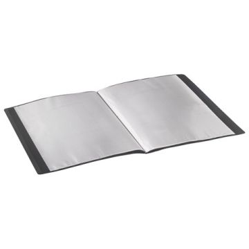 Папка 10 вкладышей STAFF черная 0,5мм 1/90