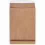 Конверт-пакет В4 объемный (250х353х40мм) до 300 листов, крафт, отрывная полоса, 391157 (вывод)