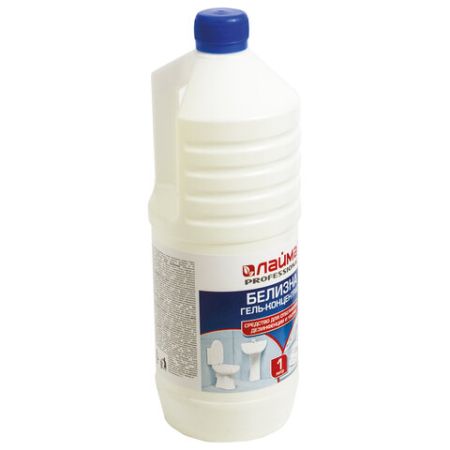 Отбеливатель Белизна-гель 1л ЛАЙМА PROFESSIONAL 1/12 (вывод)