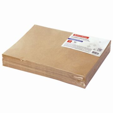 Конверты С5 162х229мм 90г/м2 треугольный клапан крафт клей (50шт) 1/20 (Клиент)