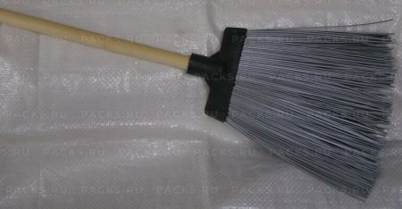 Метла п/э плоская с черенком