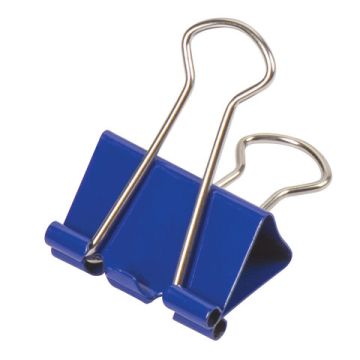 Зажимы для бумаг 32мм на 140л (12шт) цветные в картонной коробке Brauberg 1/12/120