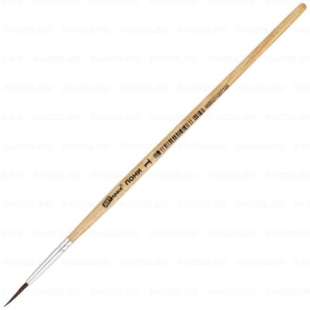 Кисть пони круглая №1 ArtSpace 1/25/500