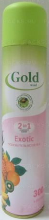 Освежитель Gold Wind 300мл Экзотик Сибиар 1/12
