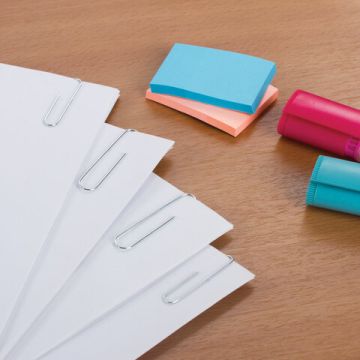 Скрепки 50мм 100шт металлические STAFF EVERYDAY 1/8/80 (Клиент)