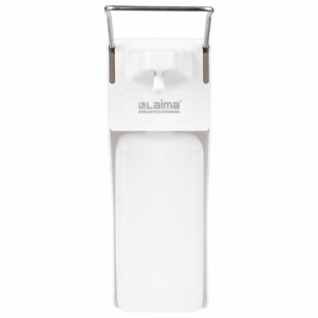 Диспенсер (дозатор) для антисептика и мыла универсальный с еврофлаконом 1л LAIMA 1/20 (клиент)