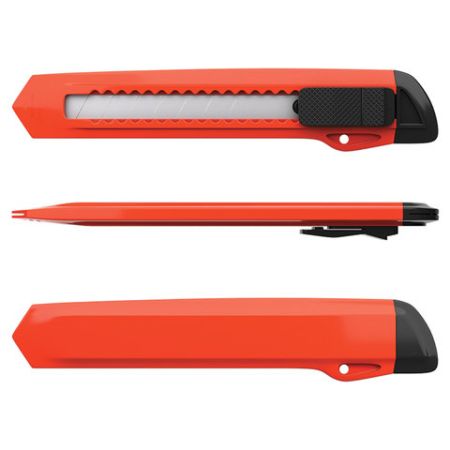 Нож канцелярский 18мм фиксатор (Клиент)