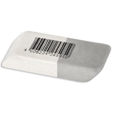 Ластик 41х14х8мм серо-белый натуральный каучук Ultra BRAUBERG 1/80