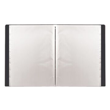 Папка 10 вкладышей STAFF черная 0,5мм 1/90