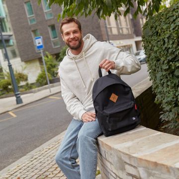 Рюкзак BRAUBERG универсальный, черный 41х32х14см 1/20 (Клиент)