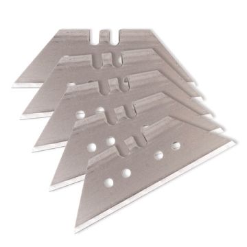 Лезвия для ножей 18мм 5шт BRAUBERG форма-трапеция в пласт пенале 1/10