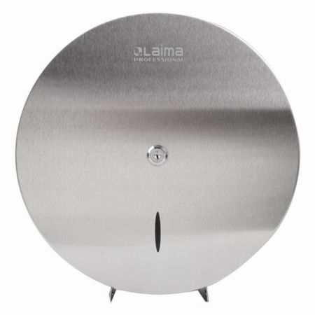 Диспенсер для туалетной бумаги  LAIMA PROFESSIONAL INOX (Система T1)большой нерж сталь 1/10 (Клиент)