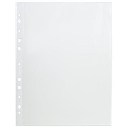 Перфофайлы А4 60 мкм плотные матовые BRAUBERG 100шт 1/20 (Клиент)