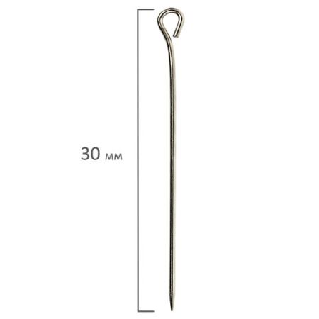 Булавки офисные 30мм 500шт Globus 1/80