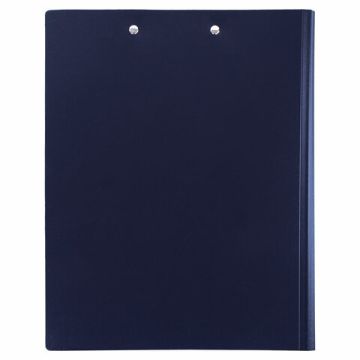 Доска-планшет с прижимом А4 23,5х31см 0,5мм пластик синяя STAFF  1/20 (вывод)