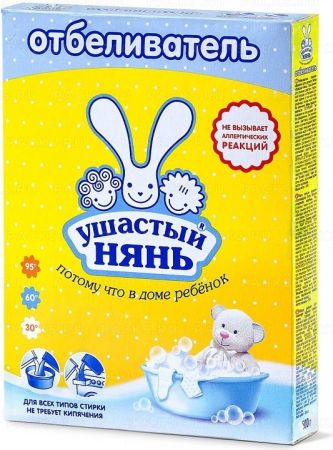 Отбеливатель порошок 500гр Ушастый нянь 1/22