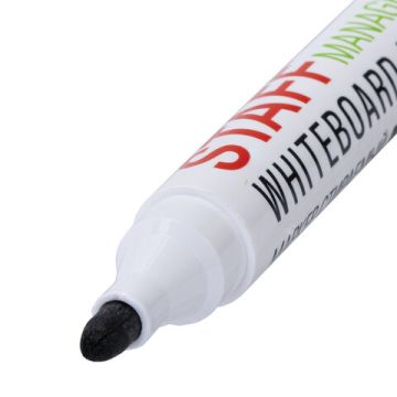 Маркер для доски НАБОР 4шт с клипом 3мм STAFF MANAGER 1/30