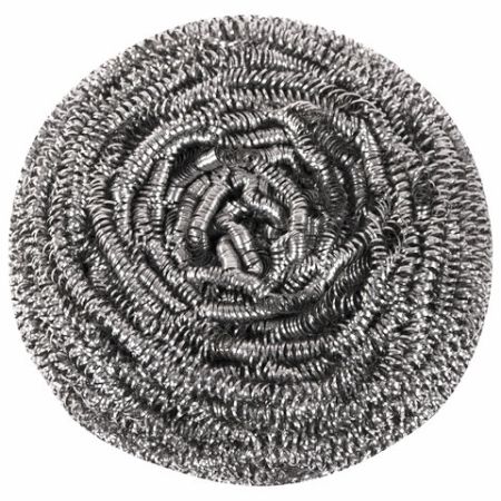 Мочалка для посуды металлическая большая спиральная 50г ЛАЙМА 1/144 (клиент)