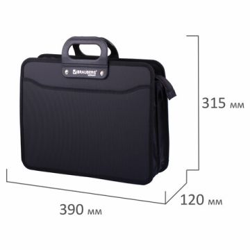 Портфель А4 пластиковый BRAUBERG 