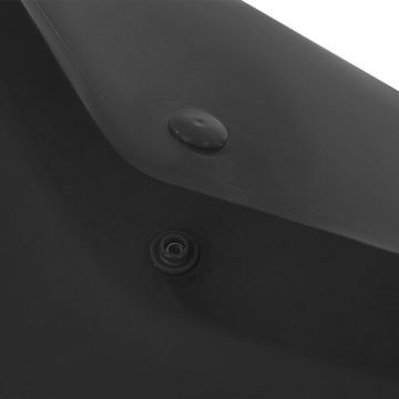 Папка-конверт А4 с кнопкой до 100л черная BRAUBERG 1/12