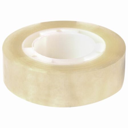 Канц.лента 15х33 прозрачная гарантированная длина BRAUBERG 1/10/360