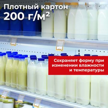 Ценники (45х70) картонные Бабочка  (400) STAFF 1/30