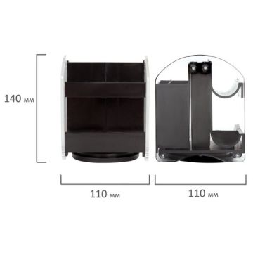 Канцелярский набор 15 предметов офисный вращающаяся конструкция STAFF Форум 1/24 (Клиент)