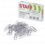 Скрепки 28мм 100шт оцинкованные эконом STAFF 1/144