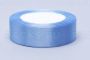 Лента атласная голубая 25мм х 30 м 1/10